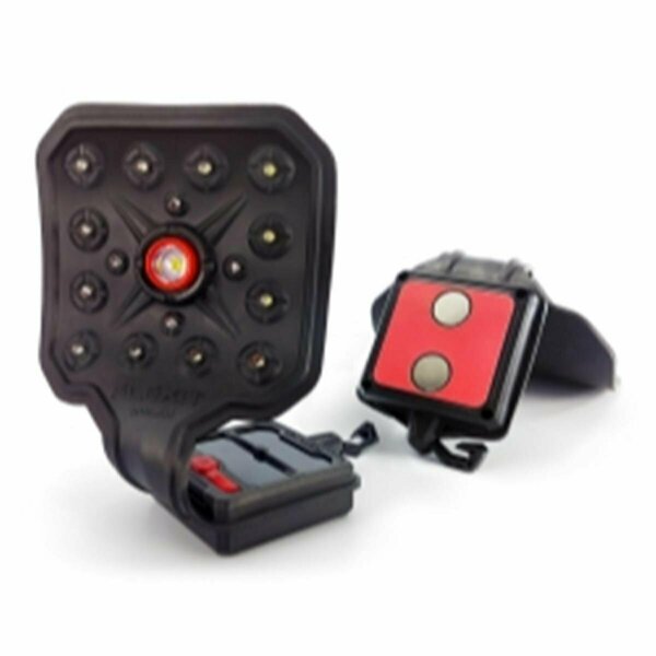 Newalthlete Striker Flexit Solar Flashlight - Red NE3007296